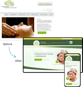 massage of hunterdon before after image